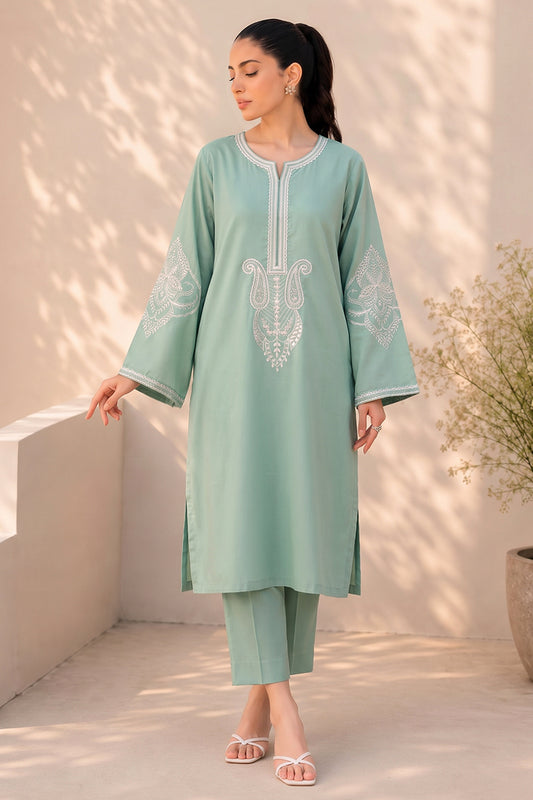 Mint Paisley