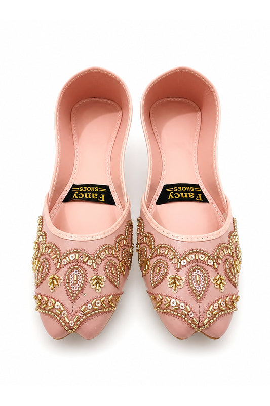 Blush Heart Khussa