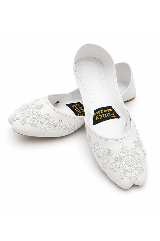 White Pearl Khussa